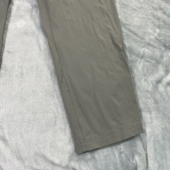 Eastern Mountain Sports Mens Pants Gray 32x32 Hiking Stretch Nylon Flat Front - Picture 4 of 16
